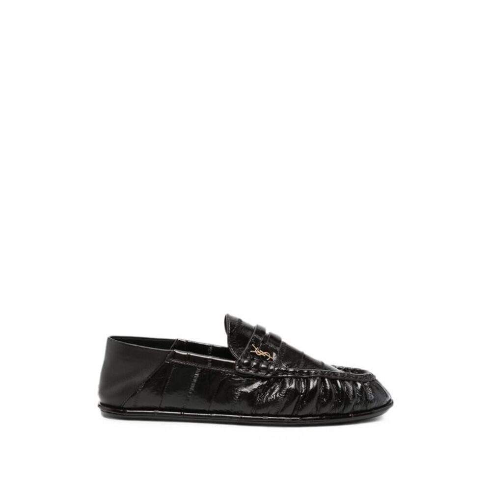 Saint Laurent Brown Loafers Women